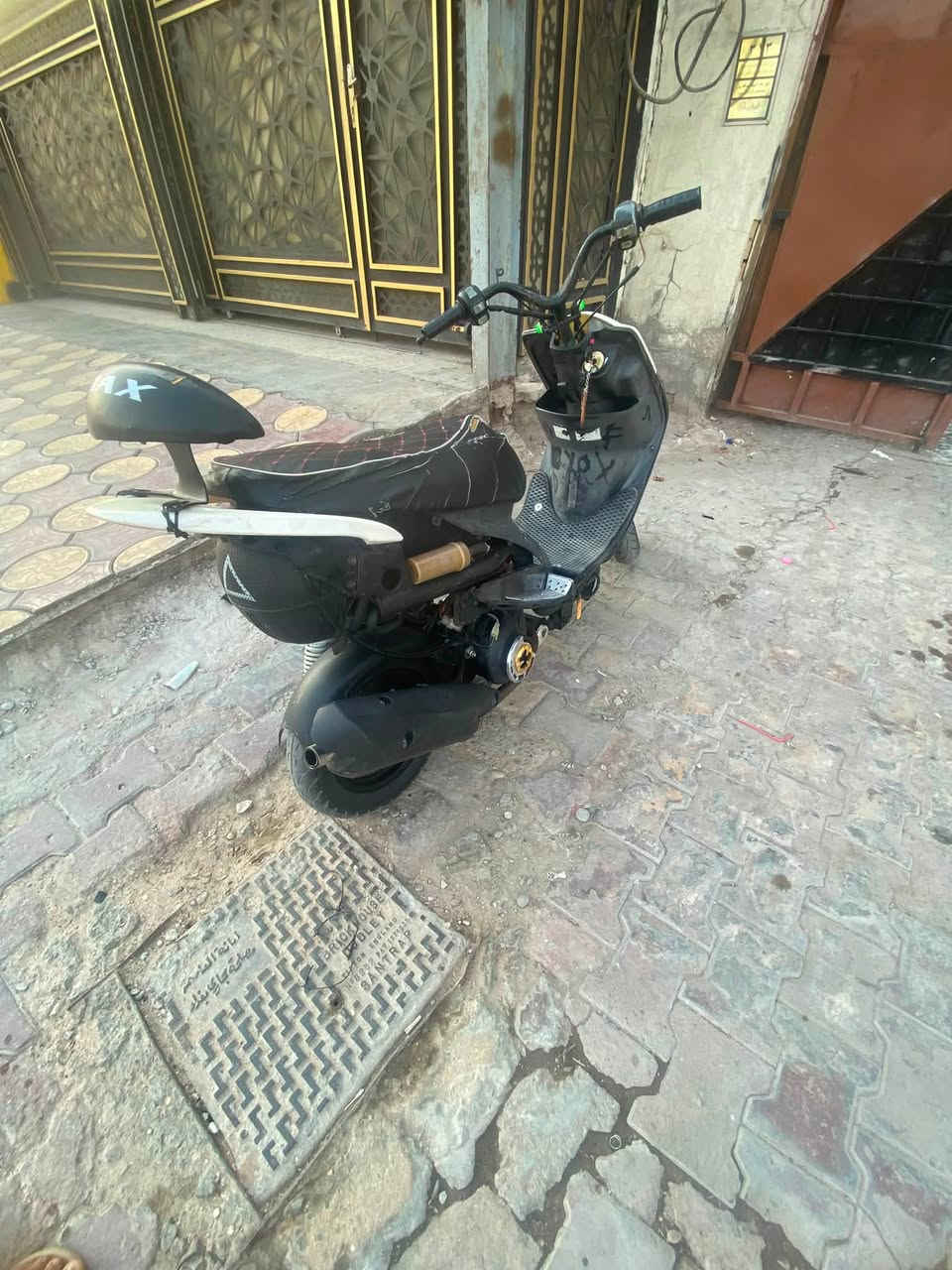 سلام عليكم
دراجه ماكس عدله للبيع 
نقصها جبنه دهن +دبل امامي 
سعر ٤٢٥
دراجه خير من الله 
***********
مكاني بغداد دوره

