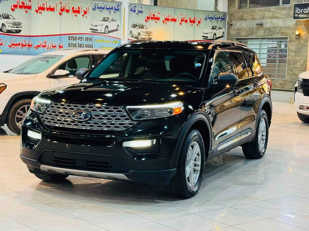 FORD EXPLORER 2024 XLT AWD
        ***********
ســــعـر : 203 مجال

فورد اكسبلور موديل : 2024

اللوان : اسود

عدد المقاعد : 7 راكب

عداد المسافة : 44000میل

حجم المحرك : 2.3L ( 4,سلندر )

ملاحظة السيارة : جاملخ امامي جاملخ خلفي بابين كلير امريكي

ارباك ستيرن بردة مرجع سيستم

الـمـواصفات :

كيــــج الكــــترونــــي
بصمة ابواب
بصمة تشغيل
شاشة دشبول ديجيتال
كــــاميــــرا 
كير ماوس 
هاند بريك بصمة
اوتو هولد : 𝐀𝐔𝐓𝐎 𝐇𝐎𝐋𝐃
اوتو ستارات : 𝐀𝐔𝐓𝐎 𝐒𝐓𝐀𝐑𝐃
اوتو ستوب : 𝐀𝐔𝐓𝐎 𝐒𝐓𝐎𝐏
رادار امامي (تحديد مسار)
رادار جانبي  (نقاط عمياء)
رادار خلفي (التحذير من الاصطدام)
حساسات امامي 
حساسات جانبي
حساسات خلف
نظام : 𝐓𝐎𝐖/𝐇𝐀𝐔𝐋
نظام : 𝐒𝐏𝐎𝐑𝐓
نظام : 𝐄𝐂𝐎
نظام : 𝐍𝐎𝐑𝐌𝐀𝐋
نظام : 𝐒𝐋𝐈𝐏𝐏𝐄𝐑𝐘
نظام : 𝐓𝐑𝐀𝐈𝐋 
نظام  : 𝐃𝐄𝐄𝐏 𝐒𝐍𝐎𝐖/𝐒𝐀𝐍𝐃
تبريد لمس
تبريد مركزي
تحكمات استيرن
استيرن هيتر
كشنات : 𝐕𝐢𝐩
کشنات جلد
كشنات كهربائي 
كشنات هيتر 
صندوق شفط كهربائي 
لايتات 𝐋𝐄𝐃 ليد عدسة زينون
بلوجكترات 𝐋𝐄𝐃 ليد بيلادي
بكلايتات 𝐋𝐄𝐃 ليد بيلادي
ويل كروم 

عينوان إربيل معرض ابراهيم ناميق شيخاني 
***********
