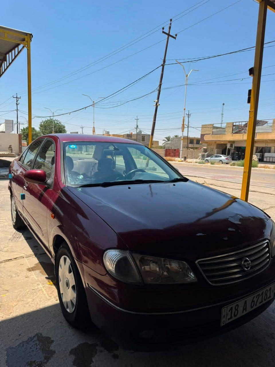 سني موديل 2000 اوتماتيك 
سيارة كير محرك حاوية قبل 3 اشهر سيارة تحوير يسرى سيارة جاهزة تحويل ثاني يوم رقم بابل دولي السعر 58 بيه مجال
للاتصال: ***********
