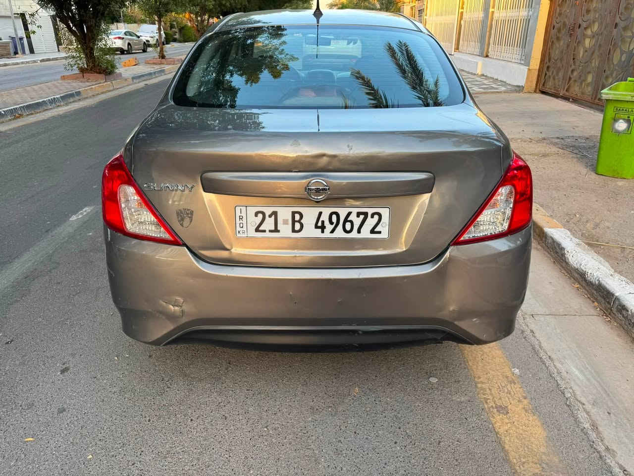 السلام عليكم..
نيسان صني 🚘 2023رقم سليمانيه الدولي 
هندي البليته الزركه المرغوب 
ماشية 53الف km 
السعر 107 $ ورقه وبيها مجال للجادين بالشراء

السيارة مكفوله من الضربه الصبغ  فقط بارد كم بارد تقريبا 4 اماكن اثر طخات الشارع
مواصفات..
شاشة أبل كار بلي..كاميرا..حساس خلفي..دبل ايرباك....كشن جك..تحكم ستيرن جهتين.. والمري كهرباء..يدات نيكل..ويل اسود حجم 15..تجاوي متحركة..داخل لون اسود ..مانع انزلاق..( سنويه بسمي شخصيا التحويل ثاني 
يوم ) 
عنواني بغداد حي العدل  ☎️ ***********
