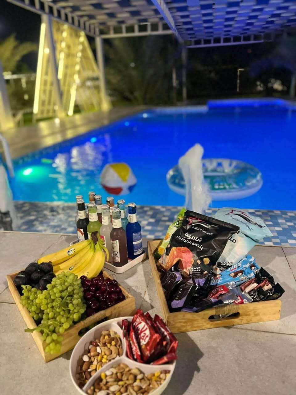 مزرعه وشاليه قمرين 🌓🏝️
متوفر حجز هذا الاسبوع 
الاثنين يوم كامل 7/9
الاربعاء يوم كامل 9/9
الخميس صباحي 10/9
للحجز والاستفسار هنا⬇️
***********
