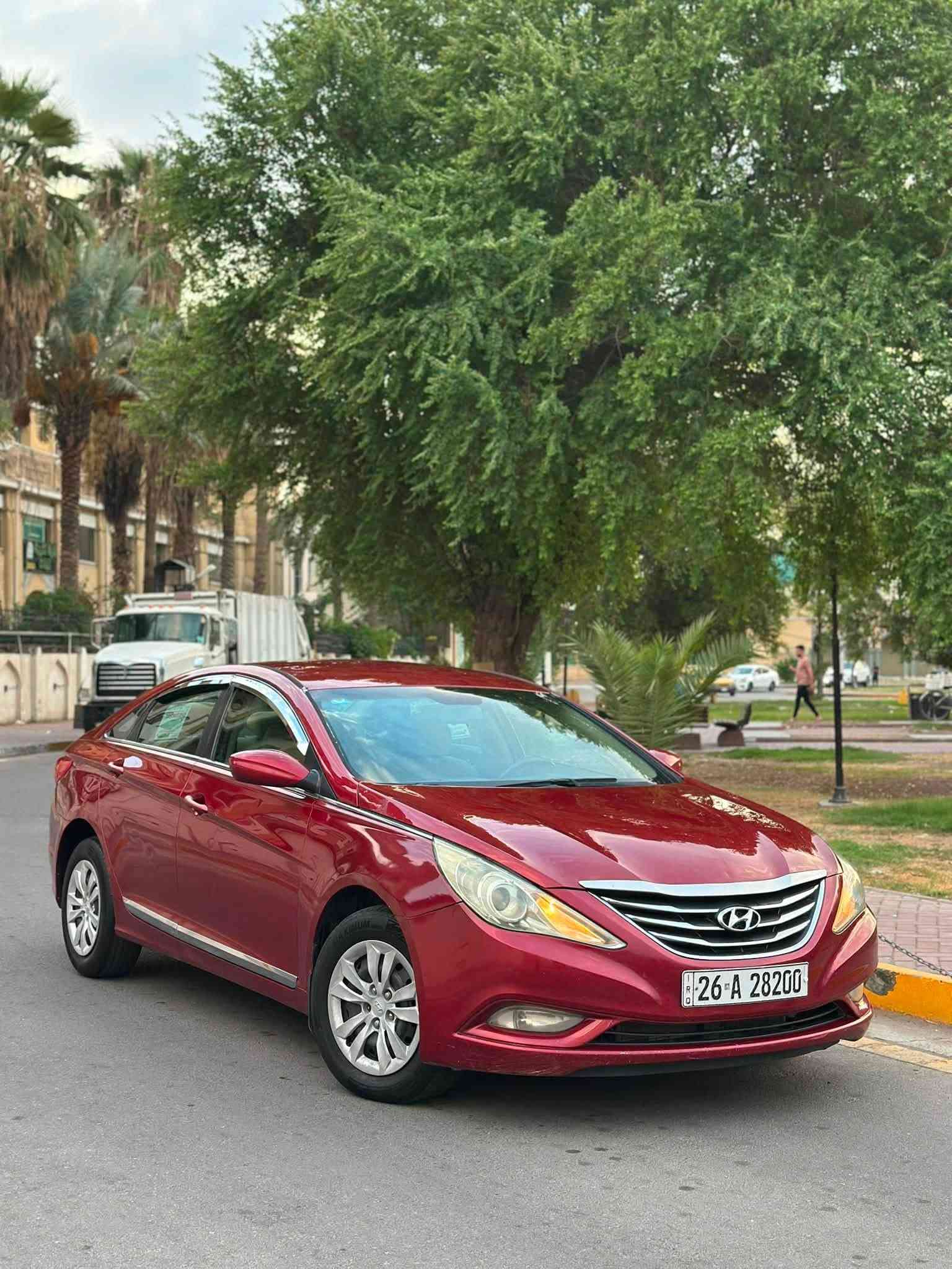 سوناتا ٢٠١٢ للبيع
وارد امريكي .
لون موروني .
كير ومحرك كفالة .
تخم تاير جديد .
حدادية جديدة .
*كلين مابيها صبغ كفالة من الصبغ بيها كلير بالجاملغ الأمامي فقط كلير بدون داخل وبدون ضربه  
رقم صلاح الدين دولي تحويل ثاني يوم .
السعر (٩٥ )وبيها مجال بسيط 
مكان السياره بغداد الاعظمية .
للاستفسار (***********)
(***********)
