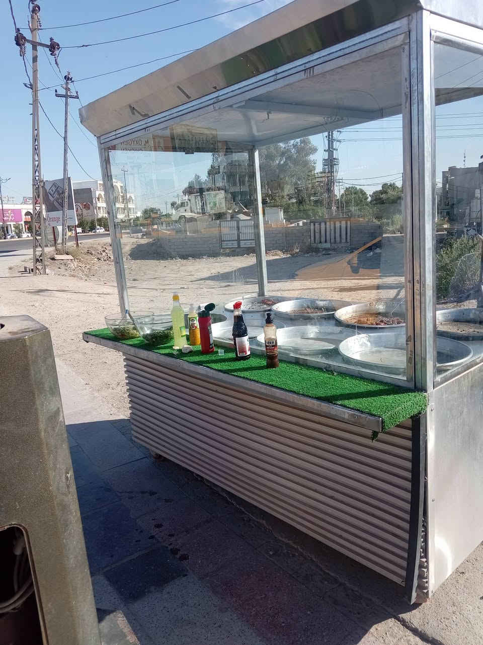 عربانة أكلات • تسع ٨ صواني • ستيل ثقيل