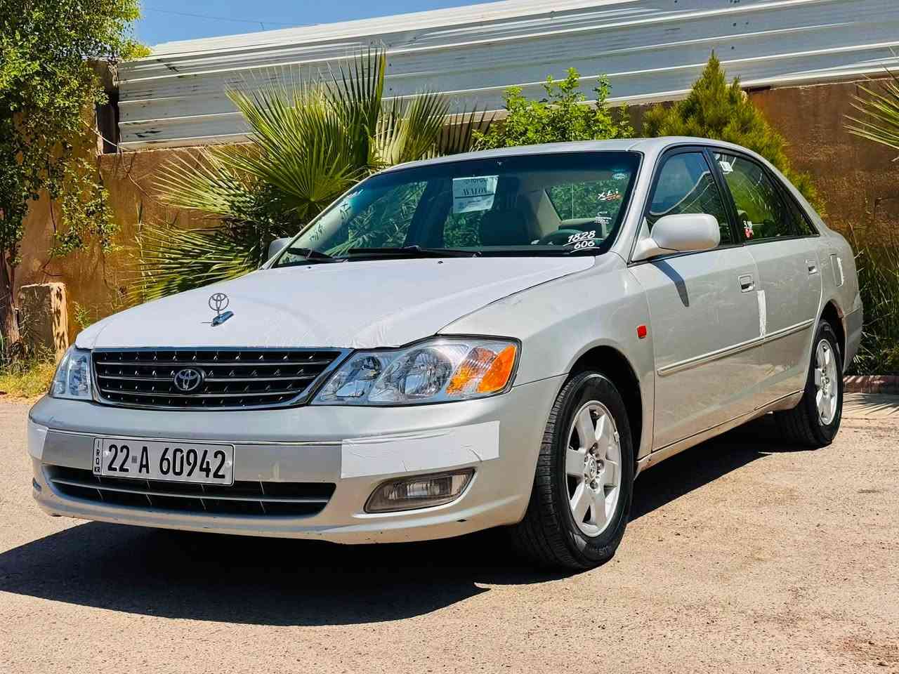 تويوتا افلون 2001 خليجي (رقم اربيل بأسمي تحويل مباشر )
محرك 6 سلندر 3000 جديد لاتنقيص ولاتبخير شرط الضمان والفحص 
مكفولة كفالة عامة
تبريد ثلج 

تدفئه نار 

٤ جام كهرباء  

جنطه كهرباء 

سستم سماعات 

تخم تاير 

غرفة بلاد وضع شركة بدون تشققات جديدة 

كهربائيات وضع شركة مملعوب

السعر 88 وبيه مجال 

***********
