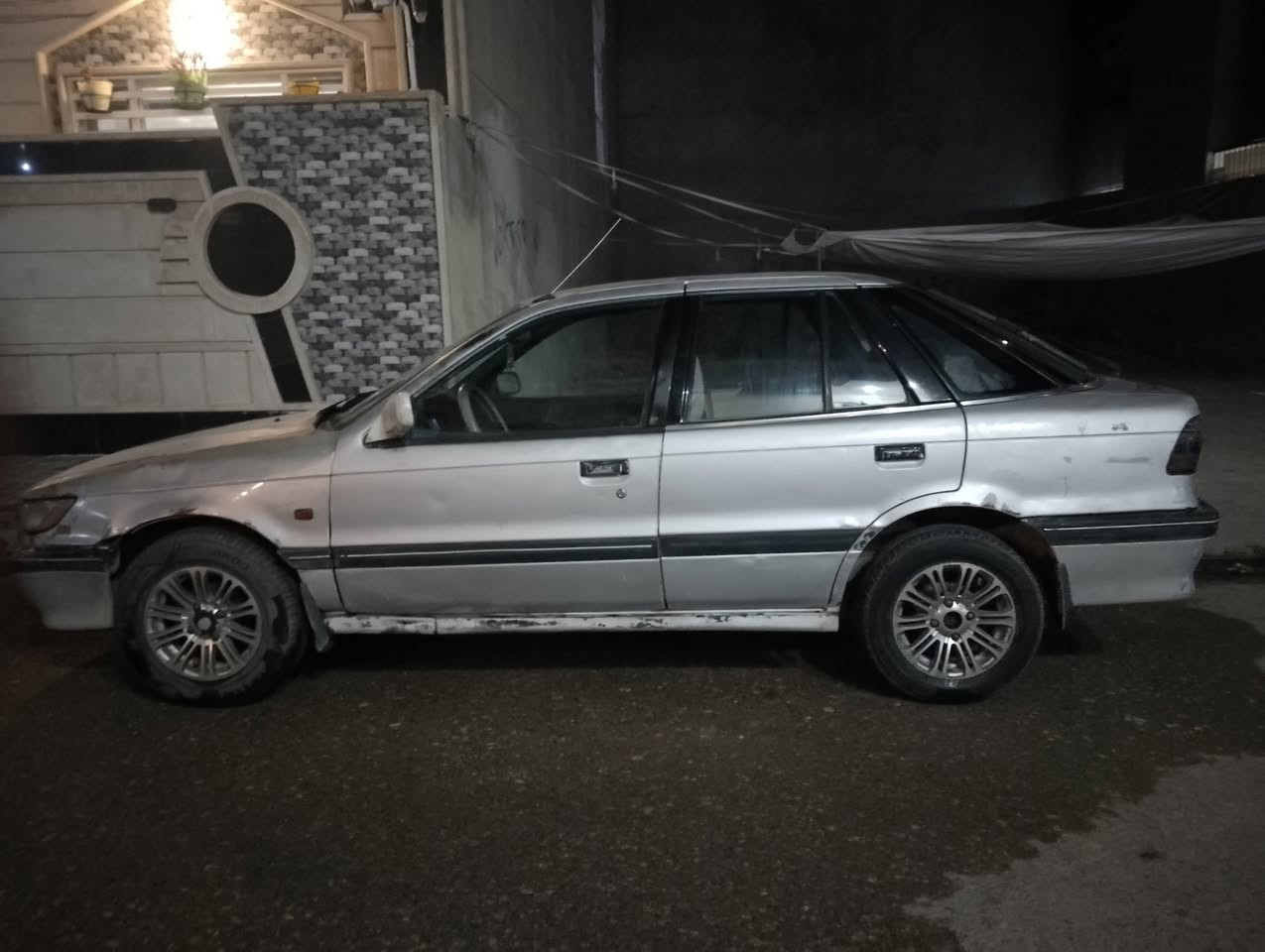 سلام عليكم سياره مستبوشي الانسر رقم اخضر موديل 91 للبيع تحويل كربون ورقي السعر 19بيها مجال رقم ***********
