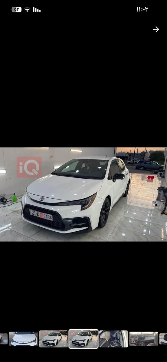 كورلا هاج باك بلاك للبيع 105$ 
موديل  SE 2021
بطاقه بنزين 
اوتو هولد 
نقطه عمياء 
شاشه لمس كبيره 
تثبيت سرعه 
تحكم ستيرن
تحديد مسار 
كاميراه خلفي 
مانع انزلاق 
هند بريك بصمه 
ماشيه 100 كيلو م
بلوثوت
رادار امامي للبريك 
مكاني كركوك / 
استفسار ***********

