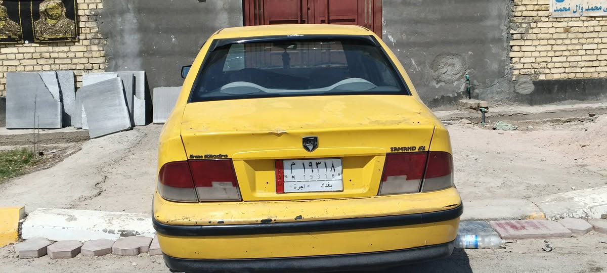 السلام عليكم سياره لبيع سمند مديل 9 المكينه فرنسي بيه كاكزيت حداديه جديده تخم تاير نظيف المكان ناصريه السعر 13ورقه وبي مجال الرقم الهاتف ***********
