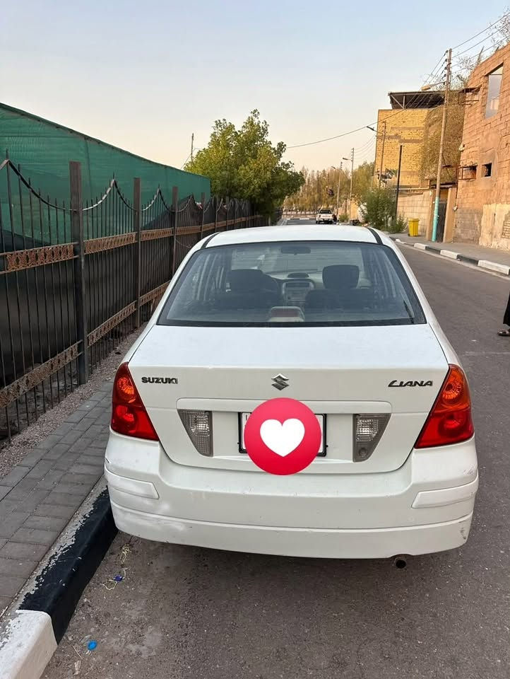 للبيع سياره ليانا سورزاكي مديل 2005 مكينه جديده وكير ورقم جديد نظيفه سياره ما بيها اي ضربه   تبريد شغال وبديها نظيف ما بيها اي نقص سعر 45وبيها مجال مكاني بصره للاستفسار ***********
