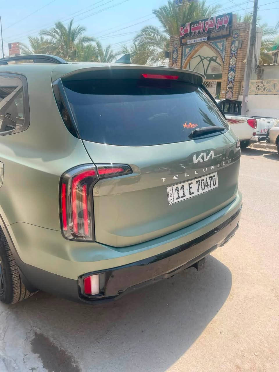 سلام عليكم 
كيا تيلورايد موديل ٢٠٢٤ مواصفات XLin حادثها فقط بنيد شهداء السيارة ورقم الشاصي مرفق بالصور عليها تغليف ppf طافي  رقم بغداد ماشية 36  الف مكان السيارة بغداد شارع فلسطينذ 
السعر 265 ورقة 
الاستفسار ‭***********‬
