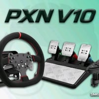 ستيرن PXN V10 • شبه جديد • مستخدم مره وحده`,`وياه ادابتَر`,`بلايستيشن`...
