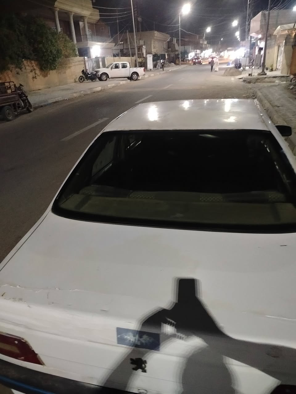بيجو للبيع موديل 12 السعر 28 وبيها مجال مكان السياره ديالى القصيرين قرب سيطره الغالبيه رقم الهاتف ***********
