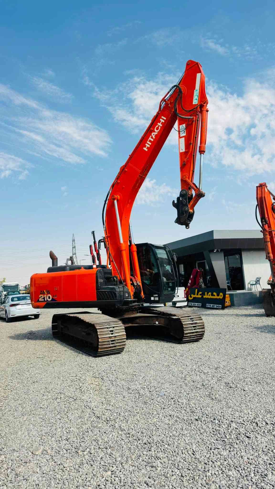 معرض محمد علي
Hitachi zx 210-2015 B5

☎️📱    ***********
         ☎️📱    ***********
    ساعات:  ٩:٠٠صباحاً   -  ٧:٠٠مساء⏰
    بيع وشراء جميع الاليات الثقيله  كرينات✅
           عنوان أربيل.  / طريق كركوك ✅📍
