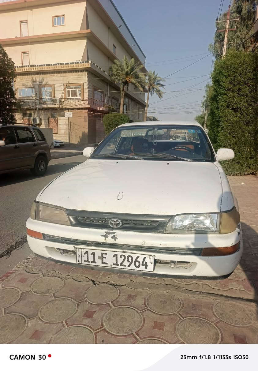سلام عليكم 

كورلا موديل 1995 محور مكينه وكير خير من الله كهربائيات كلها كامله السياره حلوه ومرتبه بس بيها نقوصات كلش قليله ترايك وين ماتريد سعر 46 وبيها مجال للشراي مكاني ديالى المقداديه استفسار ***********
