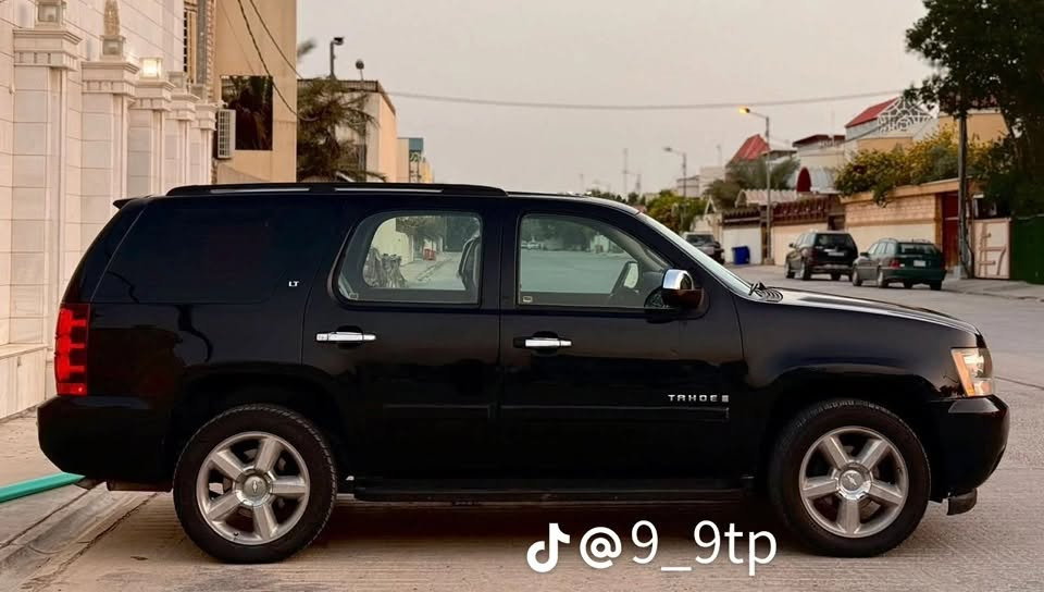 الحلال للبيع او المراوس حسب القناعة
شوفرليت تاهو 2008 lt

كفالة عامة سيارة  داخله كلين عدا مكانين بارد فقط و بنيد تبديل اثر جراد 
و البنيد الاصلي موجود 
رقم سليمانية الدولي باسمي تريد تحويل تريد وكالة 
ماشية 208 الاف اصل قابل للزيادة
اللون اسود ملكي  vip
سيارة بعدها بحالة الوكالة كلش جديدة
حتى بلاستك بلادي غرفة بلاديه
مكينة 5300
مكينة كير ممتازات 
باتري جديد 

كتلوكات شركة موجودة سبير الشركة

المواصفات :-
🥷تشغيل سكيورتي
🥷تشغيل عن بعد
🥷غرفه  جلد اسود كهرباء
🥷سبعة راكب
🥷ترحيب
🥷ويل حجم ٢٠ مال ltz
🥷تحكمات ستيرن 
🥷وتدفئة ستيرن 
🥷سكليتر + بريك تحكم كهرباء
🥷حساس اصل
🥷كامره خلفيه
🥷وجة زنون اصلي
🥷شاشه كار بلي
والخ من المواصفات المعروفة ………
السعر  183$  وبيها مجال للشراي
ورجاءا لحد يقارنها بسياره ثانية لان نظيف يختلف سعره 

للتواصل ***********

نص مكتوب في الصور:
- @9_9tp
- J@9_9tp