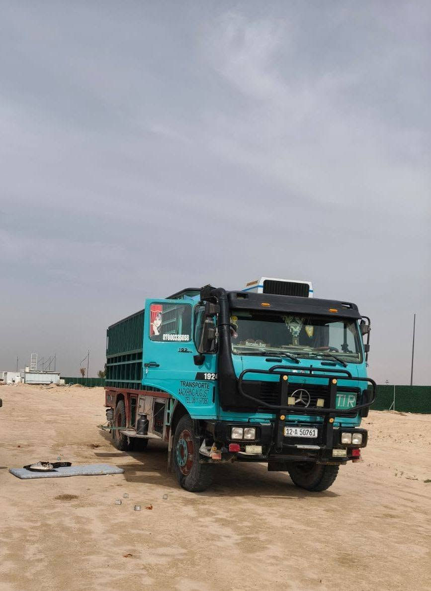 ***********
سلام عليكم للبيع البي شاصي موديل 75 رقم نينوى انكليزي 3 لوحات مرسومه قاطرة ومقطورة محرك ٢٨/٨ لا صرف ولا بخار اكسن چيئف شاصي خام كفالة عامة گير 111 جديد تخم تاير 24 حدادية جديدة بدي جديد السعر الاستفسار *********** ريكان صباح الشبلاوي
