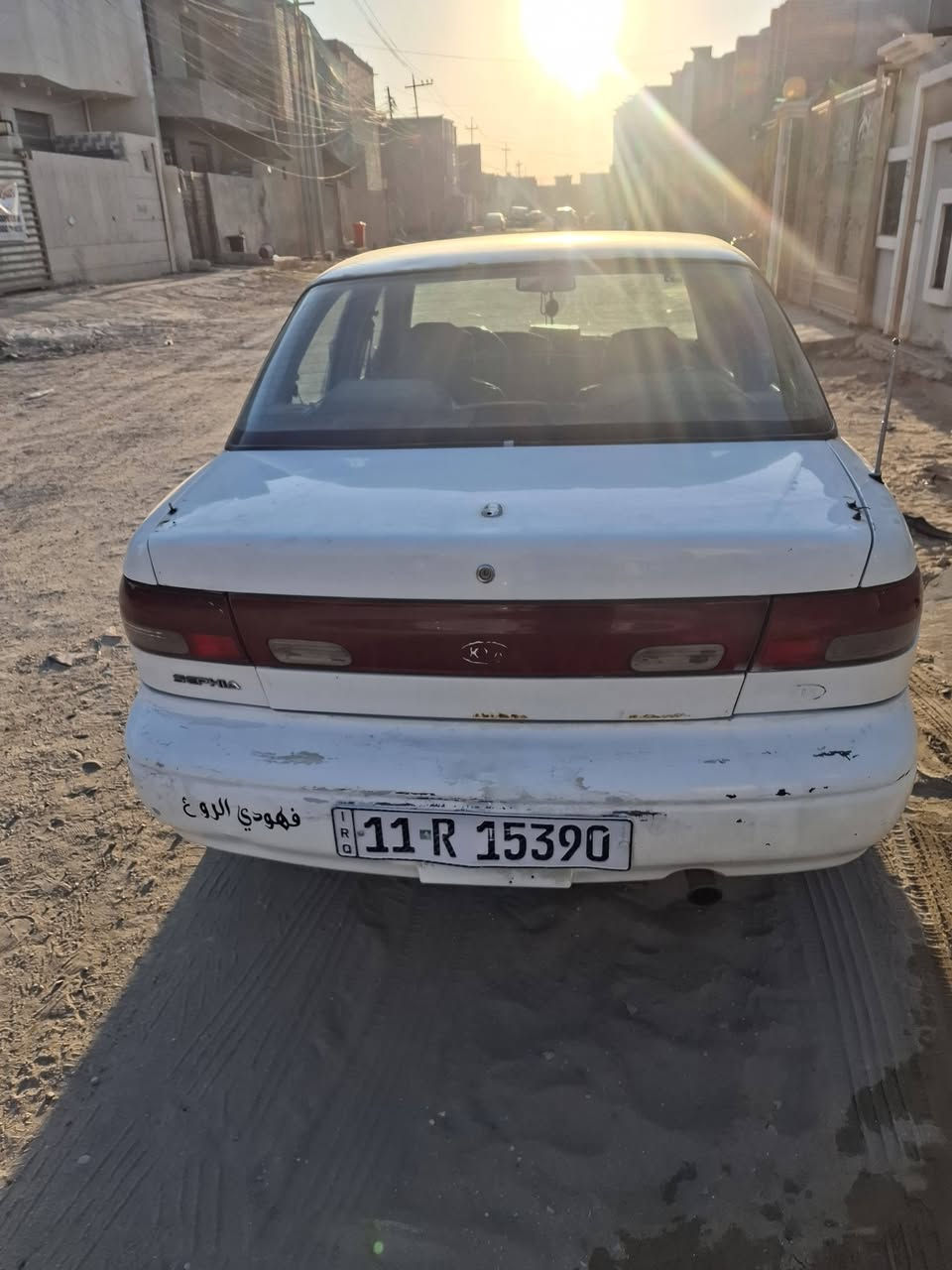 السلام عليكم
سيفيا للبيع ٩٥ جاهزه السياره بلاديه بدون صبغ ماعدا الهلالات السياره خير من الله مكينه مال قطع قبل ٦شهر شاده كير تخم تاير كله جديد السياره معروضه ب٣٨ وبيه مجال كلش قليل السوك كل شي بي ميعجبك السعر الله يرزقنه ويرزقكم
السياره مكانه الفلوجه ***********
