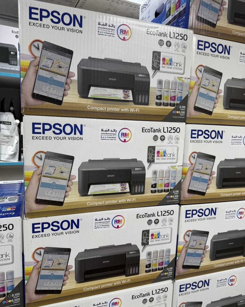 وجبة جديدة طابعات أيبسون موديل L1250 wifi

مـركـز رائـد الـمُـلا

بـغـداد الـكـرادة خـلـف بـدالـة الـعـلويـة

أي استفسار عن الاسعار والصيانة وقطع الغيار 
يرجى التواصل معنا عن طريق الاتصال او مراسلتنا واتساب
***********
***********

متوفر خدمة توصيل لكل المحافظات
