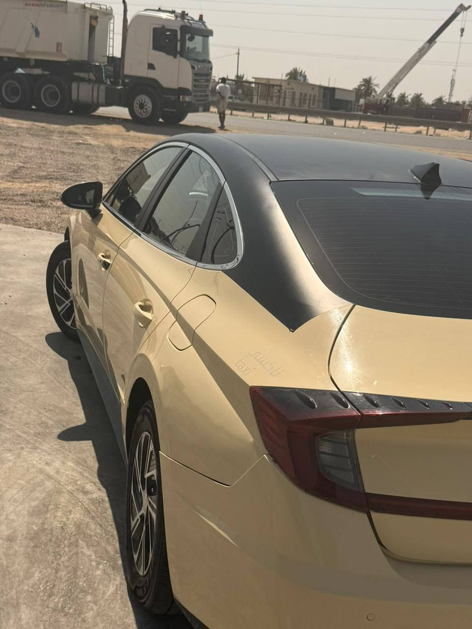 سلام سوناتا تكسي دبي مديل 23 اصل سياره حره تحويل ثاني يوم سياره جاهزه ع اخر حبايه بطريات جدد 100/100 سعر 115 وبيه مجال قليل/ مكان بصره شط العرب/***********
