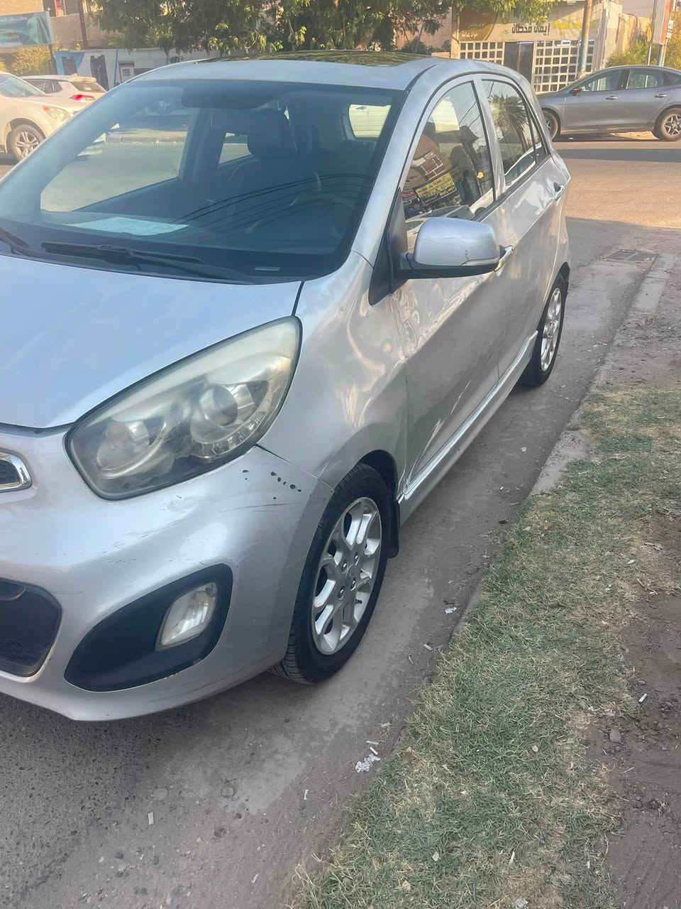 كيا بيكانتو موديل ٢٠١٤ محوك ١٤٠٠ رقم بغداد بيهة اربع قطع صبغ وشرية جاردة كير مكينة صدر تبريد السعر ٦٩ للستفسار *********** بغداد حي الجامعة
