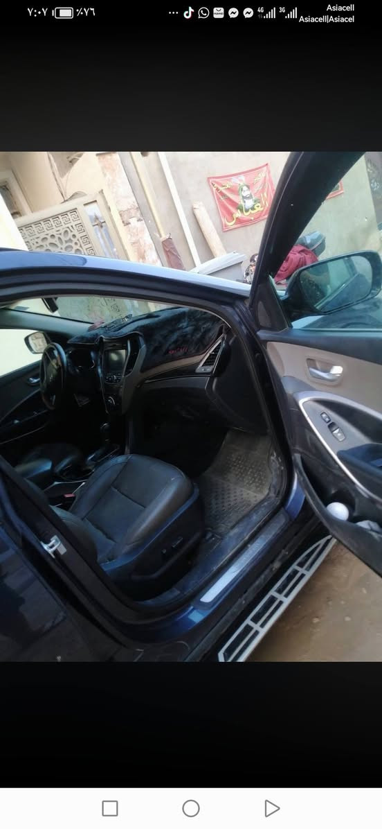 سلام عليكم للبيع فقط بدون مراوس سنتافيه ٢٠١٦ سياره وارد أمريكي حادث بنيد مبدل فقط أصلي شرط سونار سياره جاهزه عله اخر حبابه مكينه وكير وتبريد وتايرات وصدر وحداديه خير من الله نضيفه رقم بغداد الدولي جديد سنويه ٣١ سياره اعله مواصفات فول فول واحد على واحد مواصفات ١ بنرامه ٢بصمه ٣كشنات جلد ٤كشنات كهرباء ٥كشنات تدفه وتبريد بيهن٦كشنات ميمور حزن ٧شاشه جيبيس وكامره دواره ٨سماعت انفنتي ٣٦٠ درجه٩جنطه كهرباه عند تقريب ١٠ كشنات الوره تدفه ١١ سياره تبريد ينصه عندما احد يتصل عليك ١٢  ثلاث انضمه قياده نورمال سبورت ويكو ١٣ حساسات امامي خلفي ١٤المري قلاب عند البك ١٥رادار امامي خلفي وجانبي ١٦ نقطه عمياه ومانع انزلاق ومانع انحدارات ١٧ ستيرن تدفه  ١٨ تبريد بيانو لمس بل شاشه وعندما تربط الهاتف التبريد ينصه ويعله بل كلام  ١٩ تحكم ستيرن جهتين ٢٠لايت عدسات زنون بلادي وبعد بيه مواصفات هواي مكان بغداد البياع حي العلام *********** بي وتساب سعر ١٣٥ وبيه مجال سياره جديده حيل
