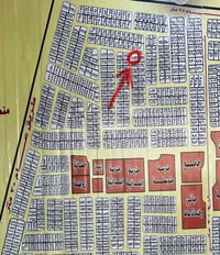 قطعة ارض ركن للبيع المساحة 431 متر ابعادها 21.55x20 الشارعين 10متر في ...