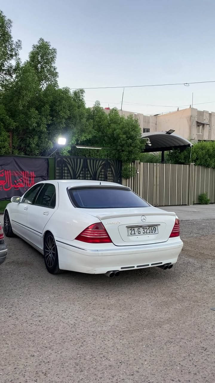 Mercedes-Benz S550 2003

-------------------------------------
#السعر : 138$ وبيه مجال بسيط
‏
#رقم الهاتف :***********

#رقم السيارة :سليمانية

#مكان السيارة :بغداد/السيدية
-------------------------------------
سلام عليكم 
للبيع  مرسيدس غواصة موديل2003 اصل حجم550 باب طويل فول مواصفات سيارة رقم سليمانية مكفولة من الضربة 
تفاصيل👇🏻👇🏻
1_ بصمة⁩
2_محرك8v+كير مكفولات ⁦⚔️⁩
3_تبريد 3 قطع خلفي منفصل ❄️⁩
4_كروز سرعة🔒 
5_ سلايت ⚔️
7_ شاشة كبيرة 
8_ مري قلاب مع البك 
9_دبل جام 
10_انارة ترحيب💡 خارجية وداخلية ⁦⚔️⁩
11_شاشة اعطال💬
12_داخل جلد اسود كهرباء ⁦⚔️⁩
13_لايت زنون 
14_ مري شفط
15_  كشنات خلفية كهرباء
16_ ايرباكات سليمة 
17_ويل  18 تو سايز AMG ⚔️⁩
18_سستم صوت BOSS 
19_عليها كزرز برابوس اصل❌❌
20_حساس مطر💦
21_هزة وفحص جدد
22_كشنات هيترات🔥 
23_لايت اوتو   ⚔️
24_ وضعيات قيادة سبورت وعادي واوتو🔥
25_بردة خلفية كهرباء 
26_حساسات 
27_فتحة سقف 
28_جوبلس تخم جدد 

 
-------------------------------------
