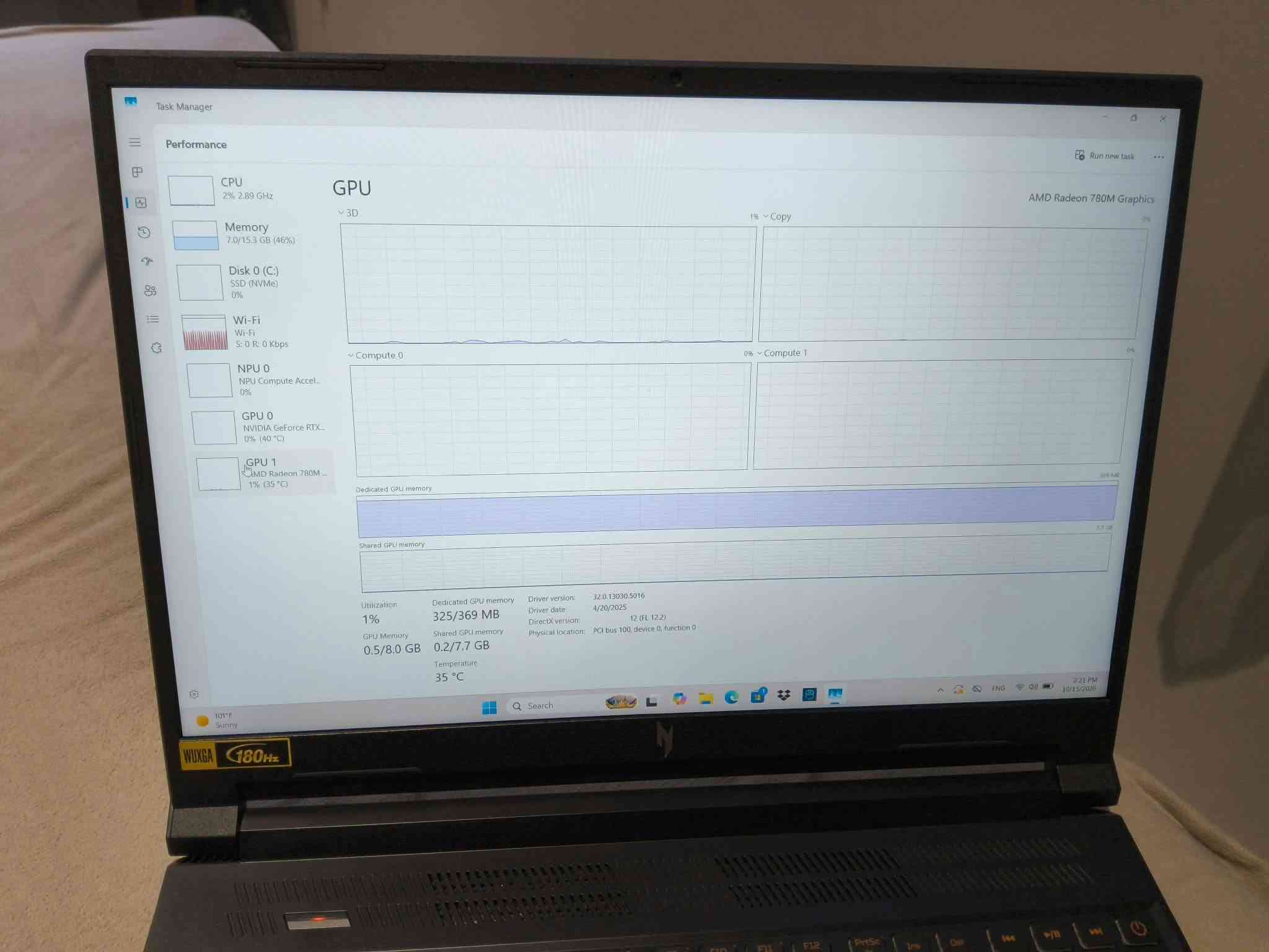 ايسر نيترو V16 • رايزن ٧ • شاشة ١٨٠Hz