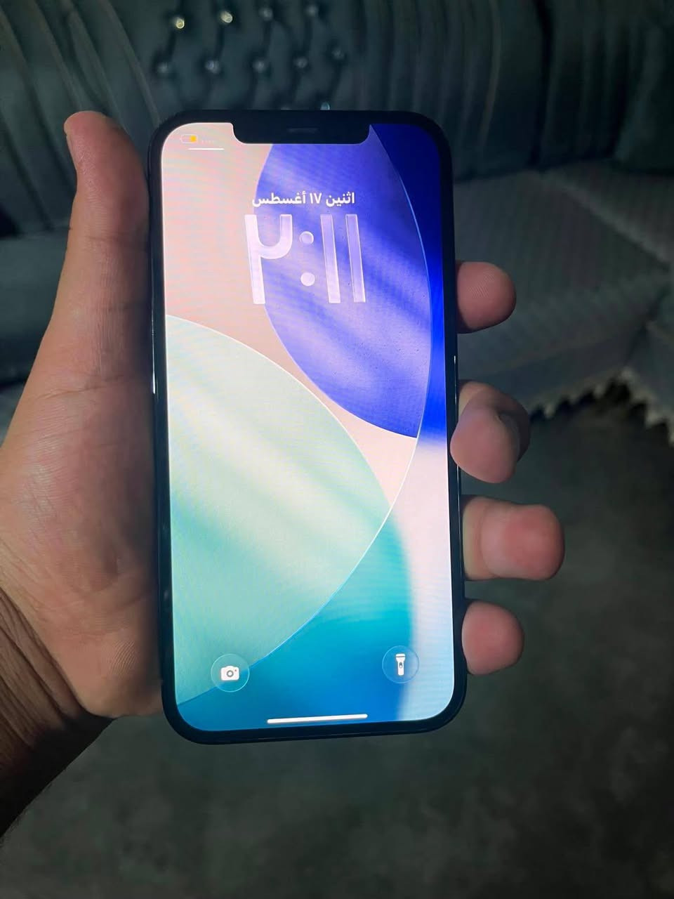 السلام عليكم ايفون 12 برو ماكس للبيع مامفتوح دبل سيم كارت ذاكرة 256 بطارية 🔋76 جهاز كله بلادي شرطط السعر 530 وبي مجال للطيبين للتواصل خاص او وتساب ***********
