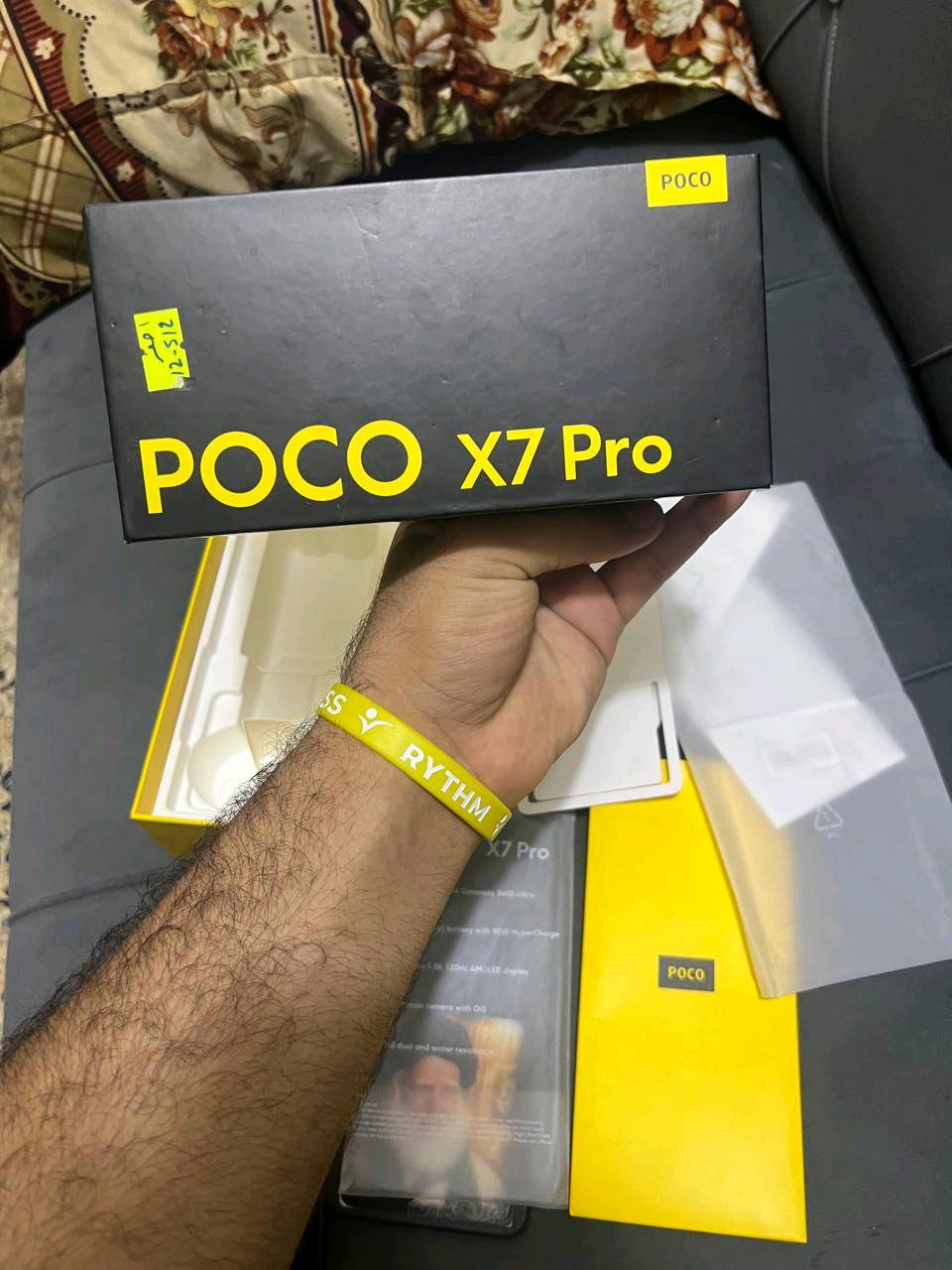 سلام عليكم 
بوكو x7 pro 

ذاكره ٥١٢

للبيع سعر ٣٦٠  قفل جهاز كامل ملحقاته 

المكان بغداد