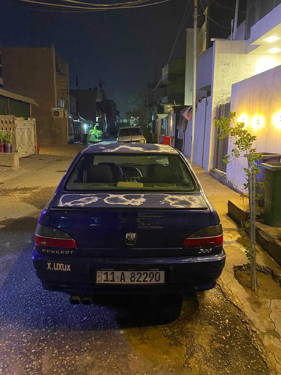 السلام عليكم… بيجو ٢٠٠٣ مسجلة بالسنوية ٢٠٠١ السيارة بلادية گير ومحرك وتبريد مكفولات فقط بيها جراد وضربة صغيرة بالجاملغ الامامي … الرقم إنكليزي گير عادي السيارة جاهزه السعر ٤٨ وبيها مجال مكاني بغداد الدوره للتواصل خاص او ع رقم التلفون ***********
