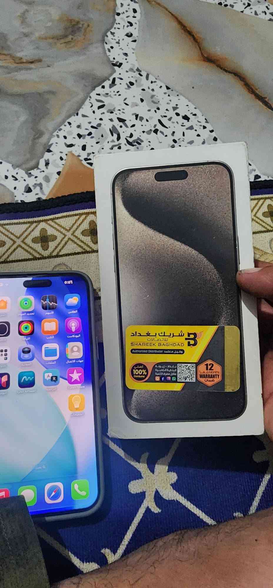 آيفون 15 برو ماكس • ٢٥٦ • نضيف ١٠٠٪