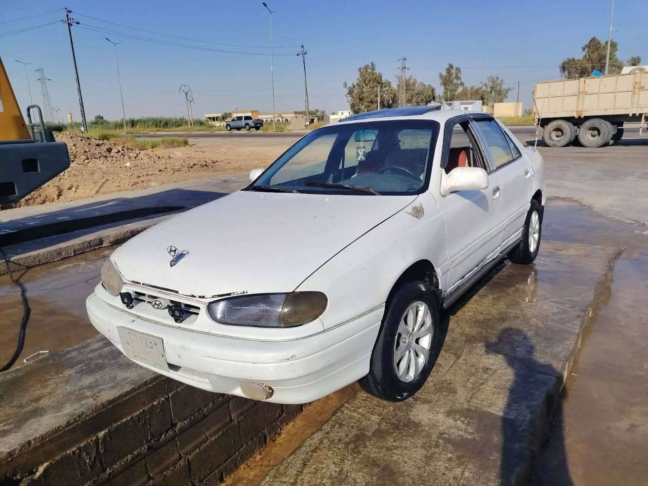 سلام عليكم لانترا للبيع موديل 95 رقم ديالى تحويل ثاني يوم كير محرك جدد كير اوتماتيك كهربائيات كلها شغاله خياسات مابيها السعر 22 وبيها مجال مكان السياره ديالى دلي عباس اتصل ودلل ***********
