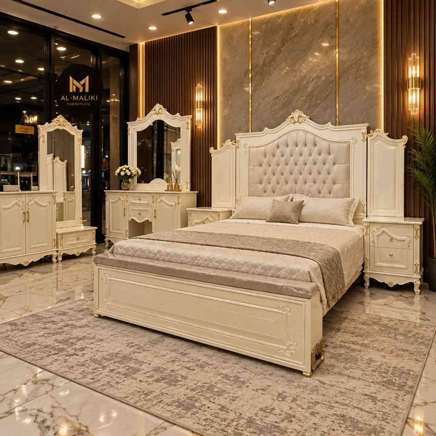 موديل القلعة | عنوان للفخامة ✨
إذا تبحث عن غرفة نوم تجمع بين الرقي، الهيبة والتفاصيل المميزة، موديل القلعة صُمم حتى يكون قطعة بارزة ومتكاملة داخل بيتك 🤍
التصميم يتميز بتناسق الألوان والتفاصيل، مع خامات مختارة بعناية حتى تكون الغرفة جميلة بالشكل وقوية بالاستخدام اليومي.
📏 القياسات: • عرض الكنتور: 340 سم
• عرض الزاوية: 120 سم
• ارتفاع الكنتور: 260 سم
• عرض الرأس العالي مع الكومدينات: 300 سم
💎 مواصفات العمل: • الوجه: بلوك 11 ملم
• الحامل: 11 ملم
• الداخل: صاج طبيعي 4 ملم
• خشب الحشوة: 18 ملم
• الأرجل: خشب زان كامل
• الفرش والقبق: صاج بلوك
• الظهر: جرچوبة شد براغي
• المجرات: بلوك حفر
• الصومية: بلوك 11 ملم
• شازلونة بسعة تخزين إضافية
• الأرجل خشب زان
🔥 الدوشمة العراقية تعطي التصميم لمسة تراثية مميزة، وتكمل جمال التفاصيل بطريقة تجمع بين الأصالة والفخامة.
✨ موديل القلعة مو مجرد غرفة نوم، إنما تصميم متكامل يضيف حضور وفخامة للمكان.
📞 للاستفسار والطلب:
***********
📍 موقعنا: النجف – الكوفة، سوق الكوفة الكبير
🏛️ معرض المالكي للأثاث
أهلاً وسهلاً بكم 🌟
#غرف_نوم
#غرف_نوم_فاخرة
#موديل_القلعة
#معرض_المالكي
#اثات
