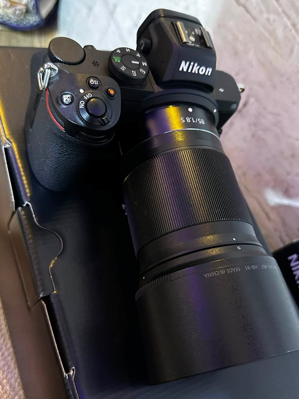 كاميرا نيكون Z5 نضافه 100‎%‎
ملحقات كامله ما مستخدمة
شتر 4k 
السعر 1800 بدون معامله رجاءاً 
التواصل ***********
