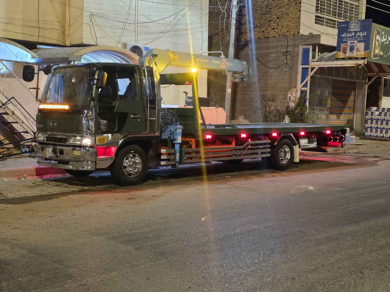 هينو البيع طيره محدثه انكر مكينه 70 سوبر السياره جاهزه من كلشي مكان نجف الاستفسار ***********
