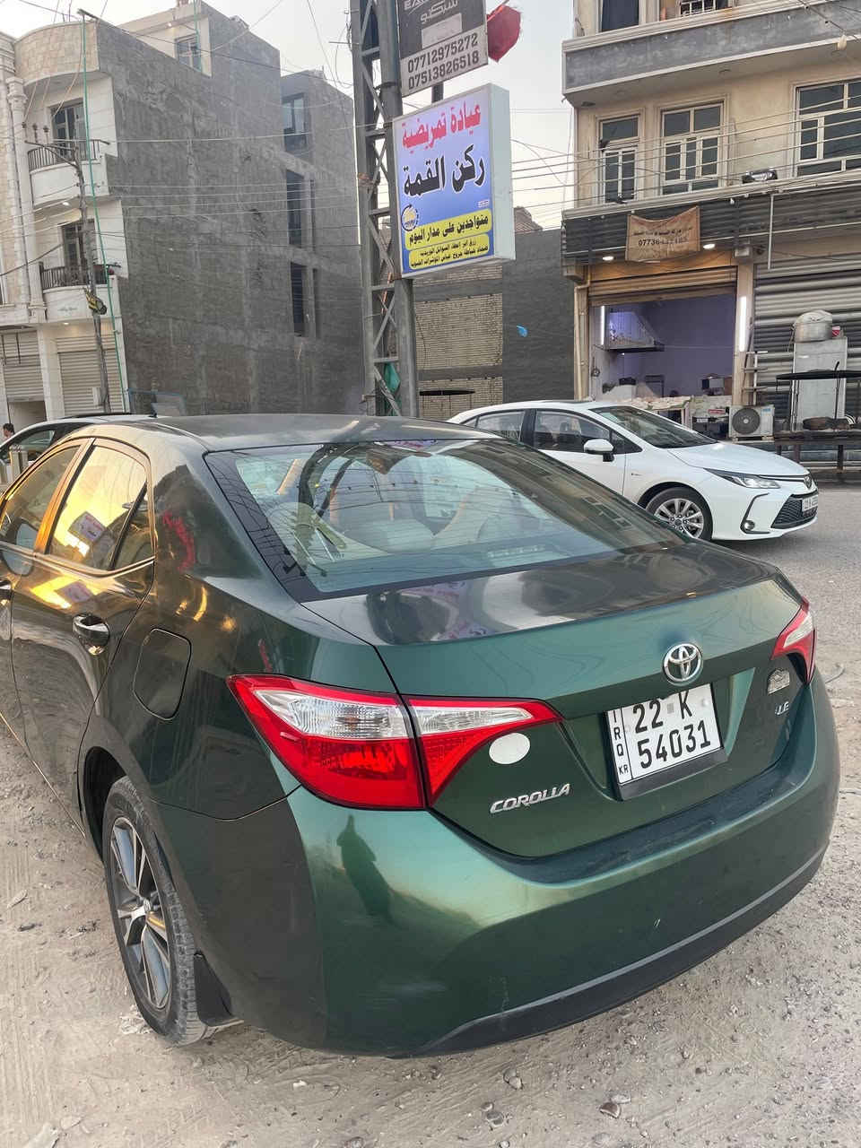 مكلف بالنشر
كورلا 2015 le وارد امريكي جاملغ وبنيد وبالعراق صبغ باب خلف السكن محرك 2.0 رقم اربيل ماشية 127 الف السيارة موجودة في بغداد حالياً السيارة مكفولة كير ومحرك  السعر 120 وبيها مجال للاستفسار التواصل على الرقم ***********
