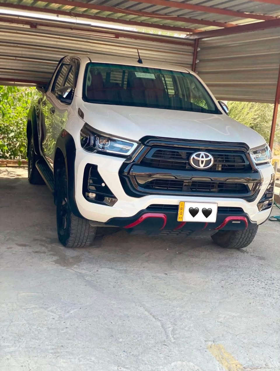 هايلوكس TRD (٦) سلندر شركة جيهان ضمان
موديل ٢٠٢٤

ماشية ٤٢ الف 

فول مواصفات باب اول ١/١

رقم شمالي باسمي تحويل بشرط 

سعر ٣٦٠$ 

*********** واتساب
