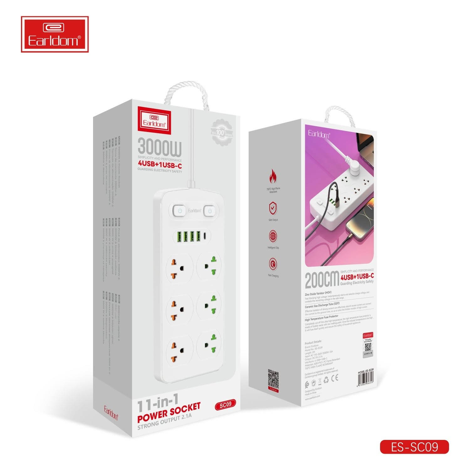 سيار ١١ في ١ من Earldom

4 منافذ USB عادية + 1 منفذ USB‑C + 6 فتحات للكهرباء
تخريج شحن USB قوي: 2.1 أمبير لكل منفذ USB (خدمة شحن سريع وموثوقة للأجهزة المحمولة).
طول السلك: 2 متر لمرونة وضع الموزع في المنزل أو المكتب.
حماية فيوز بدرجة حرارة عالية .
حماية سريعة من ارتفاع الجهد .
عزل فعّال ضد التيارات العالية لحماية الأجهزة المتصلة.
المواد: ABS + PVC + PC مقاومة للاشتعال.
مقاومة للاشتعال حتى 750°C .
مخرج آمن يوفر تياراً مستقرّاً وسرعات شحن سريعة.

السعر: 15 ألف ✅

للتواصل والاستفسار: ***********

يوجد توصيل لكل العراق ٥ آلاف 

 #بغداد_بصرة_موصل_الكويت_الخليج_دبي_الامارات_السعودية_العراق_حلوات_لبنان_سوريا_فلسطين #الوطن_العربي #العراق #كهرباء #شاحن #iraq
