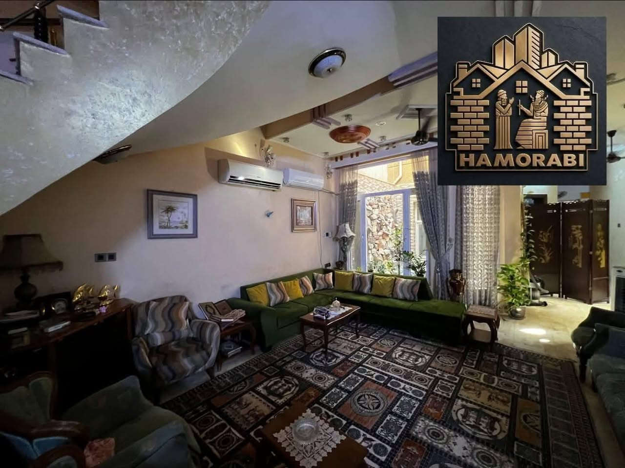 🏡 دار مؤثثة للإيجار
📍 الموقع: الكرادة – قرب محطة أبو أقلام
📐 المساحة: 300 م²

✨ تفاصيل الدار:

* 🛋️ مؤثثة بالكامل
* 🚗 كراج يتسع لسيارتين
* 🍽️ مطبخ
* 🛋️ صالتان
* 🛏️ 5 غرف نوم
* 🌳 مناسبة للسكن العائلي أو للشركات

📞 للاستفسار والمعاينة:
***********
***********

🏢 شركة عصر حمورابي للاستثمار والتطوير العقاري
📍 الكرادة – شارع العطار – بناية عصر حمورابي

✅ نستقبل جميع العروض العقارية (بيع • شراء • إيجار • إدارة أملاك).
