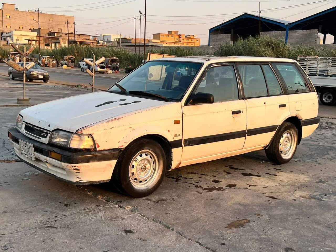 مازده 323 ستيشن مديل 1991 محرك كير شرط ويرمنيه  تحويل شرط طخمها زين  مكاني موصل الاستفسار عل رقم ***********
