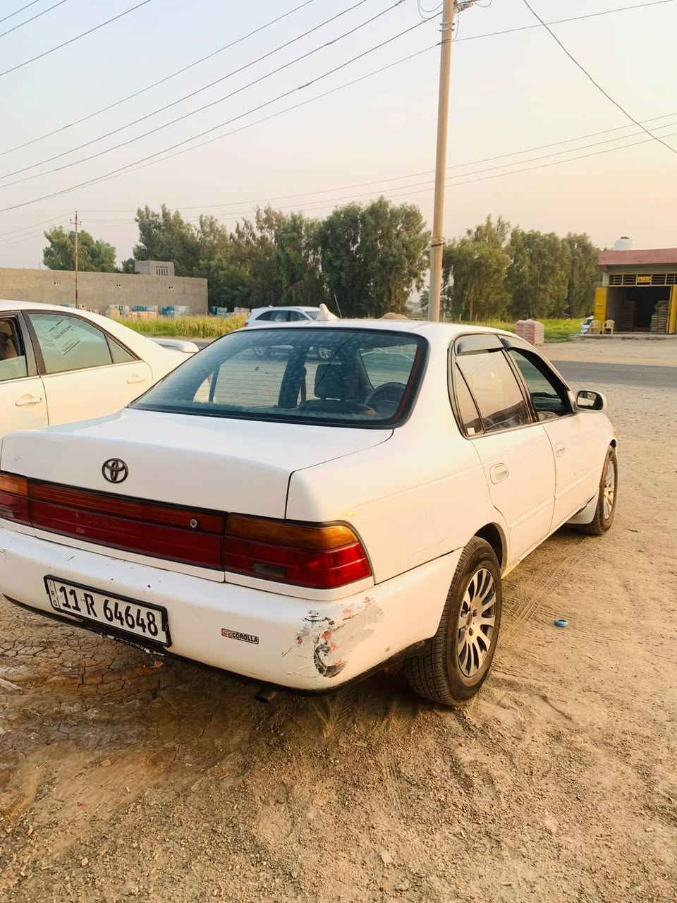 السلام عليكم
للبيع كورلا يسرا بلادي موديل 95 رقم بغداد انكليزي بأسمي سنوية لل31 تحويل مباشر 

السعر 55 وبيها مجال شي بسيط مكان السياره صلاح الدين الضلوعية  ***********
