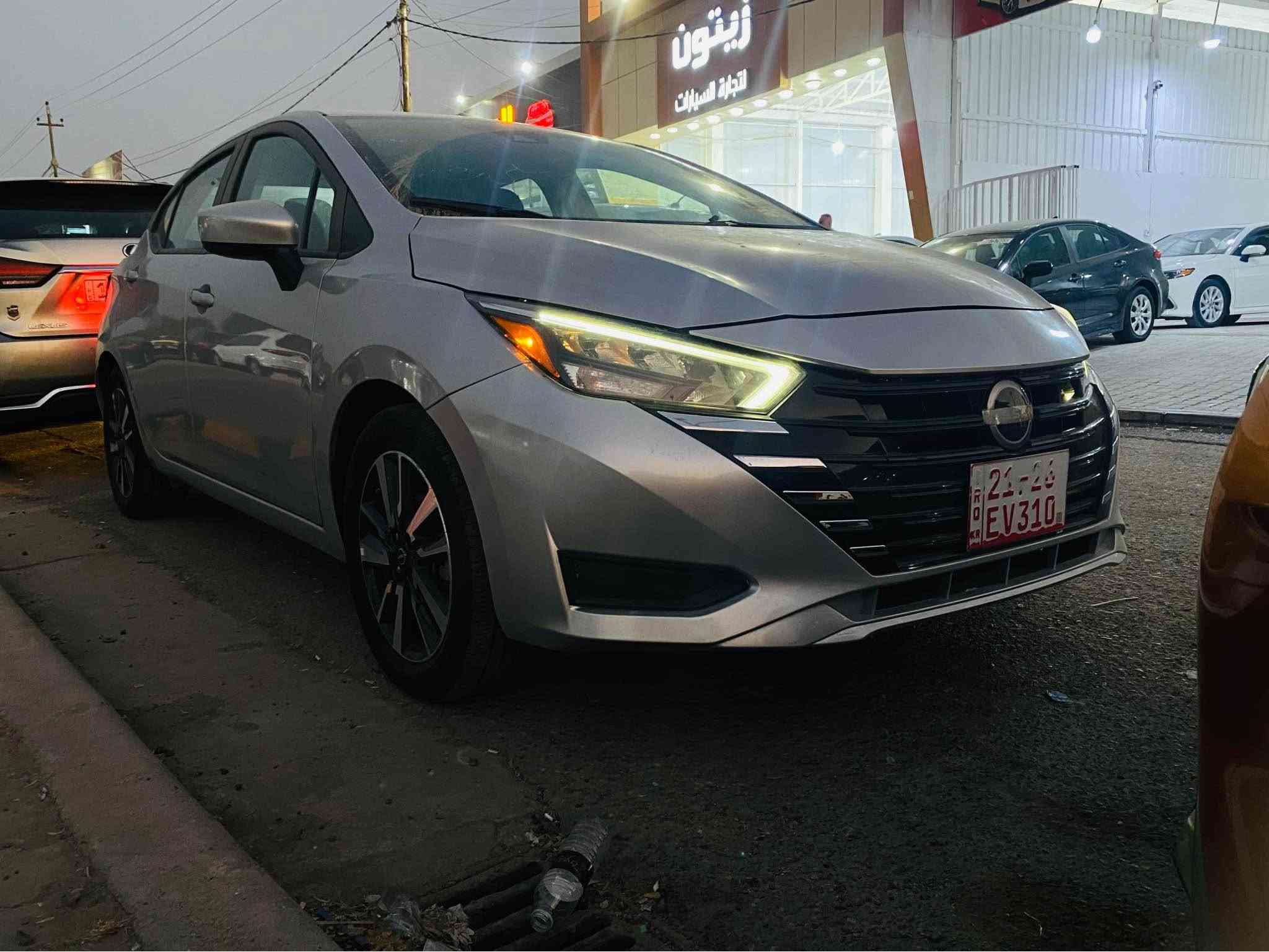 ڤيرسا موديل 2025 SV
موصفات جديد جديد فقط شبرين صبغ بونيد
بدون دواخل بدوان ايرباك 
شرط فحص تريقيم
سياره ماشيه 31الف مايل جديد
اربع تيارات لوك صدر حديد
عل وضع شريكه ١٠٠٪؜
موصفات سياره/ بصمه /لايتان ليد زينون عدسات
كامره خلفيه/رادار خلفي/رادار امامي /رادار جانبي/ويل كروم/تحكمات ستيرن/
سعر جدن مناسب /شراي يتصل
***********
عنوان سياره كركوك كركوك, العراق
