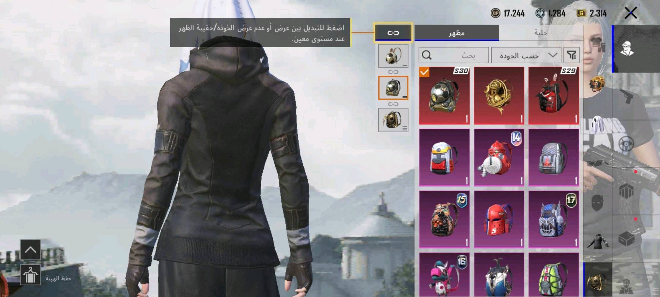 حساب ببجي • مستوى 80 • مجموعات 62