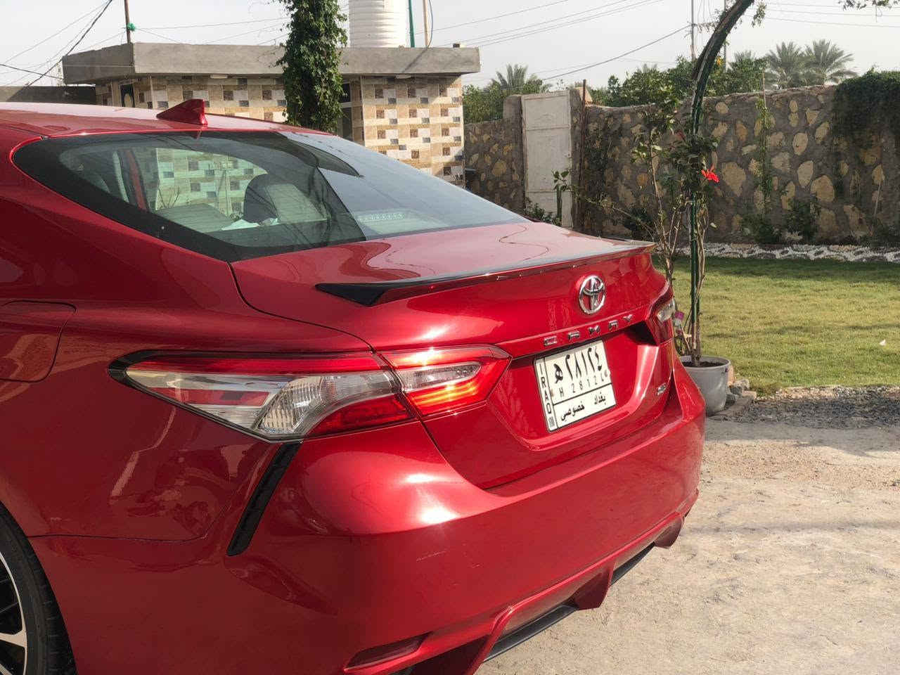للبيع تويوتا كامري 2019 مواصفات SE  كشن كهرباء شفتات ستيرن شاشه كامره رقم بغداد انكليزي سنويه (بسمي) حادثها مرفق بالصور السياره جاهزه من كلشي السعر 160 بيها مجال عنوان بابل ابي غرق الخاص مغلق فقط اتصال ***********

