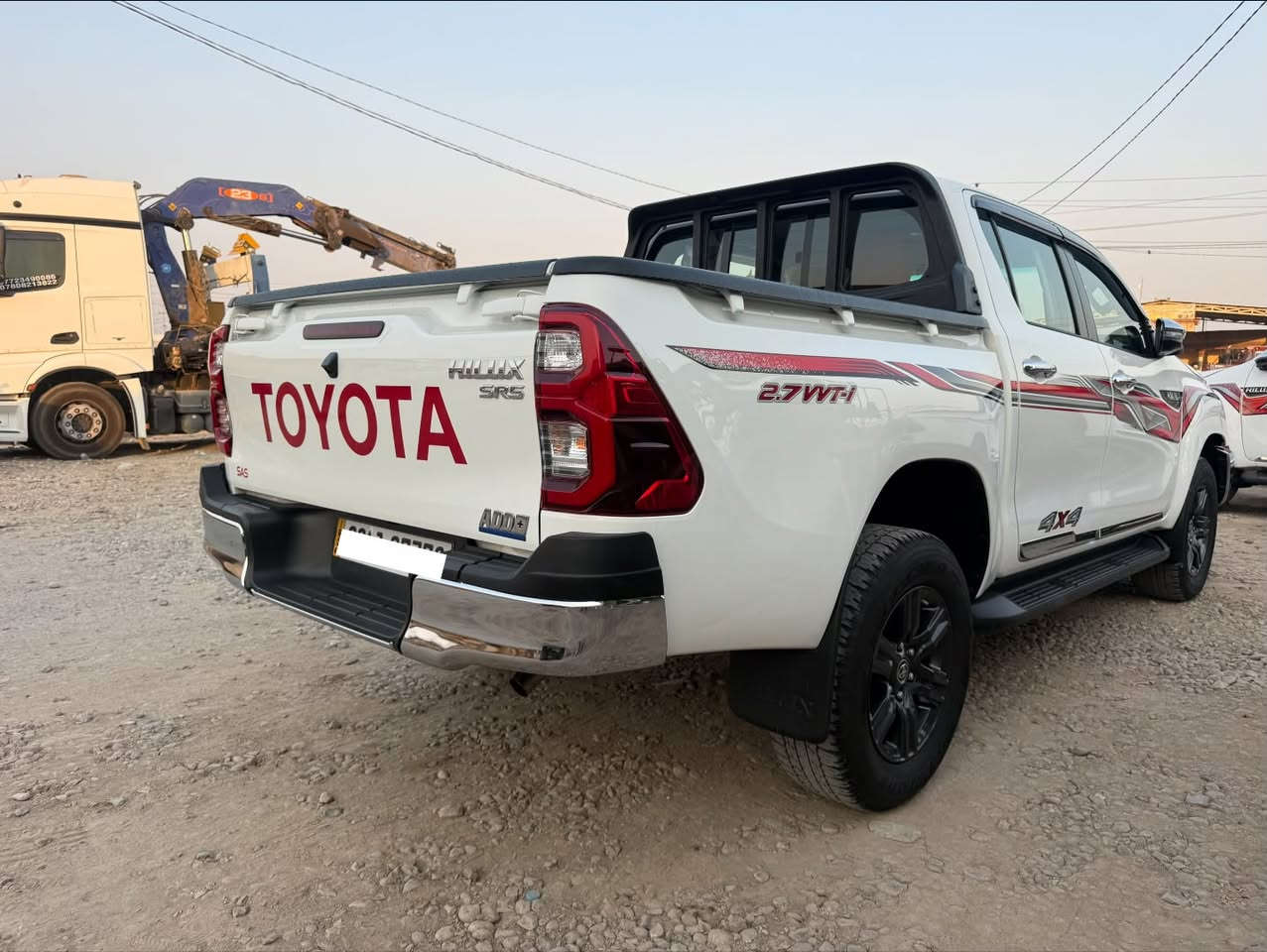 🚨 للبيع | TOYOTA HILUX 2025 🚨
🚘 هايلوكس موديل 2025 V4 فول مواصفات

🔹 شاحن وايرلس
🔹 رادار
🔹 تبريد أمامي وخلفي
🔹 شركة ساز – وكالة
🔹 مكفولة كفالة عامة من كلشي
🔹 السيارة نظيفة جداً
🔹 الممشى: 43 ألف كم

💰 السعر: 338$ وبيها مجال بسيط

📍 المكان: واسط – الزبيدية
🏢 شركة الحاج عمار جباره الشمري

📞 للاستفسار:
***********
***********
