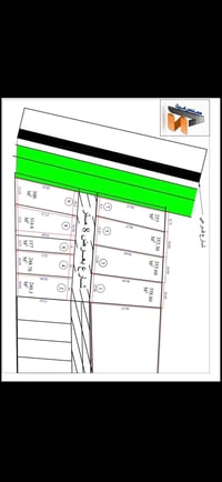اسلام عليكم185 متر او  357  و 500 متر او 800 متر او 1109متر للبيع بغدا...