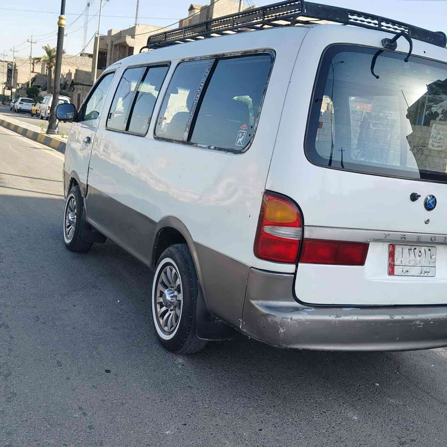 للبيع كيا بريجو نظيفة رقم نينوى ألماني 
كير محرك شرط موديل 1998والباقي كدام عينك صاحبها الشرعي موجود يحول مكان السيارة الايسر السعر 55 وبيها مجال
مراوس هم يرهم
الشراي يتصل ***********بي واتساب
