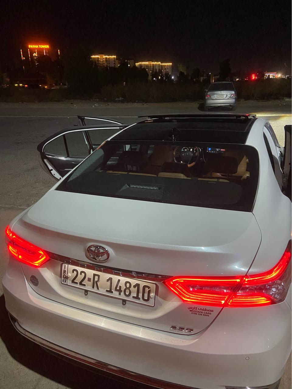 Toyota Camry rusiy2024  قەپات قەپات مواسەفەت لەوە فولتری نیە سەیارەکە تەجمیح سینیە سەقف رەش پانۆراما یەدە بەسمە خەتی جادە کوشین کارەبا ناو قەیسی ئاوینە ئیشارە و شەفتە زۆر مواسەفاتی دی قەپاتە سەیارەکە کلینە دەعامی لۆ دەعامی بەشەرت  هیچی نیە. سعریشی ٢٣٥ وەرەقە و مەجال ژمارە موبایل *********** Singapore
