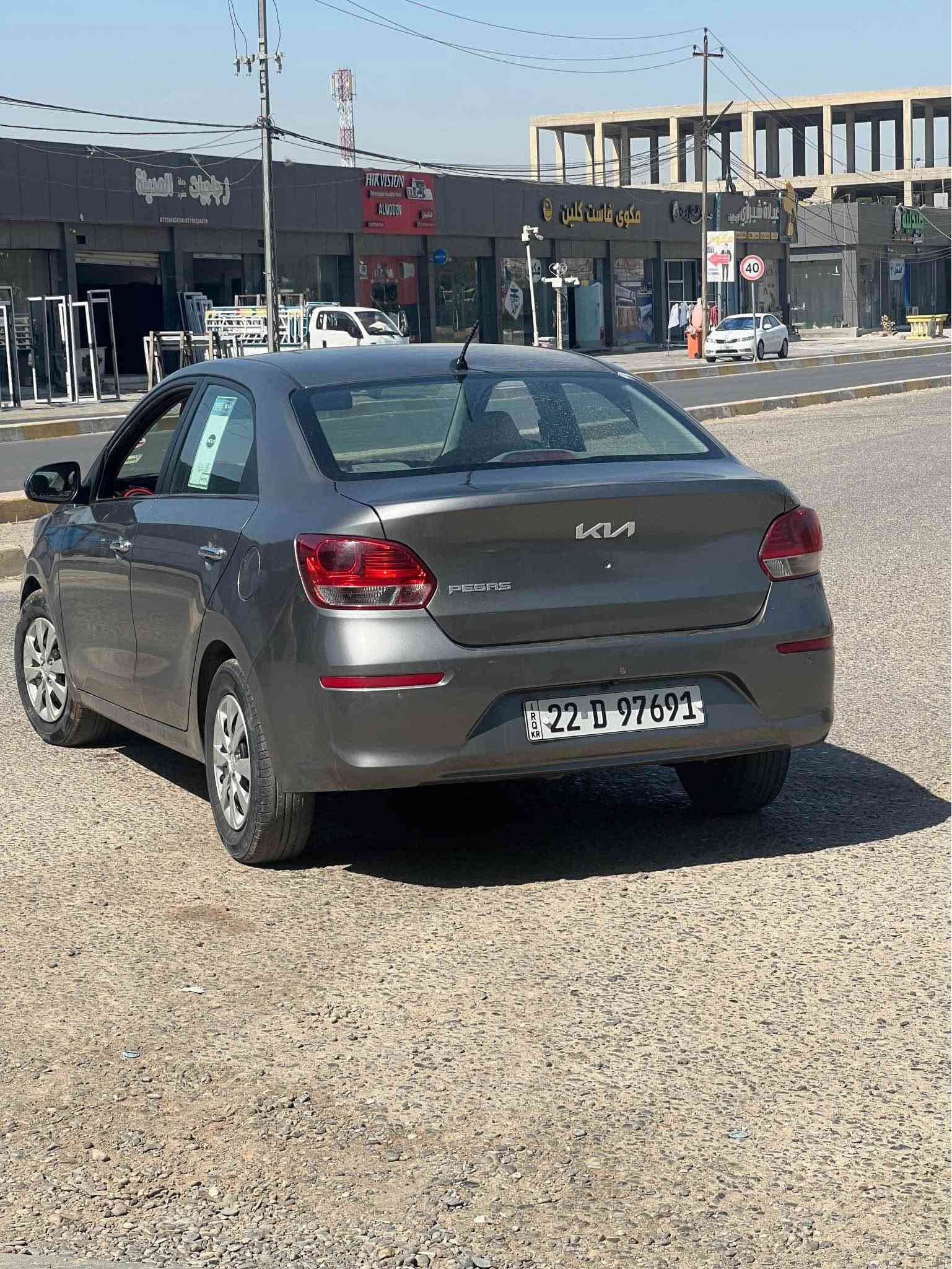 كيا بيجاس
موديل 2023 
محرك 1400 
ماشية 110 KM الف 
محرك وكير شرط مال شركة 
تبريد ثلج ❄️
كهربائيات كله شغال ⚡️
جامات كهربائي 
مثبت سرعة 
حساسات خلفية 
شاشة ايباد 
تحكمات ستيرن 
بي قبق صندوق مصبوغ 
وراس بونيد 
بدون دواخل بدون ايرباك
للأستفسار التواصل على الخاص او الرقم 
*********** كركوك, العراق
