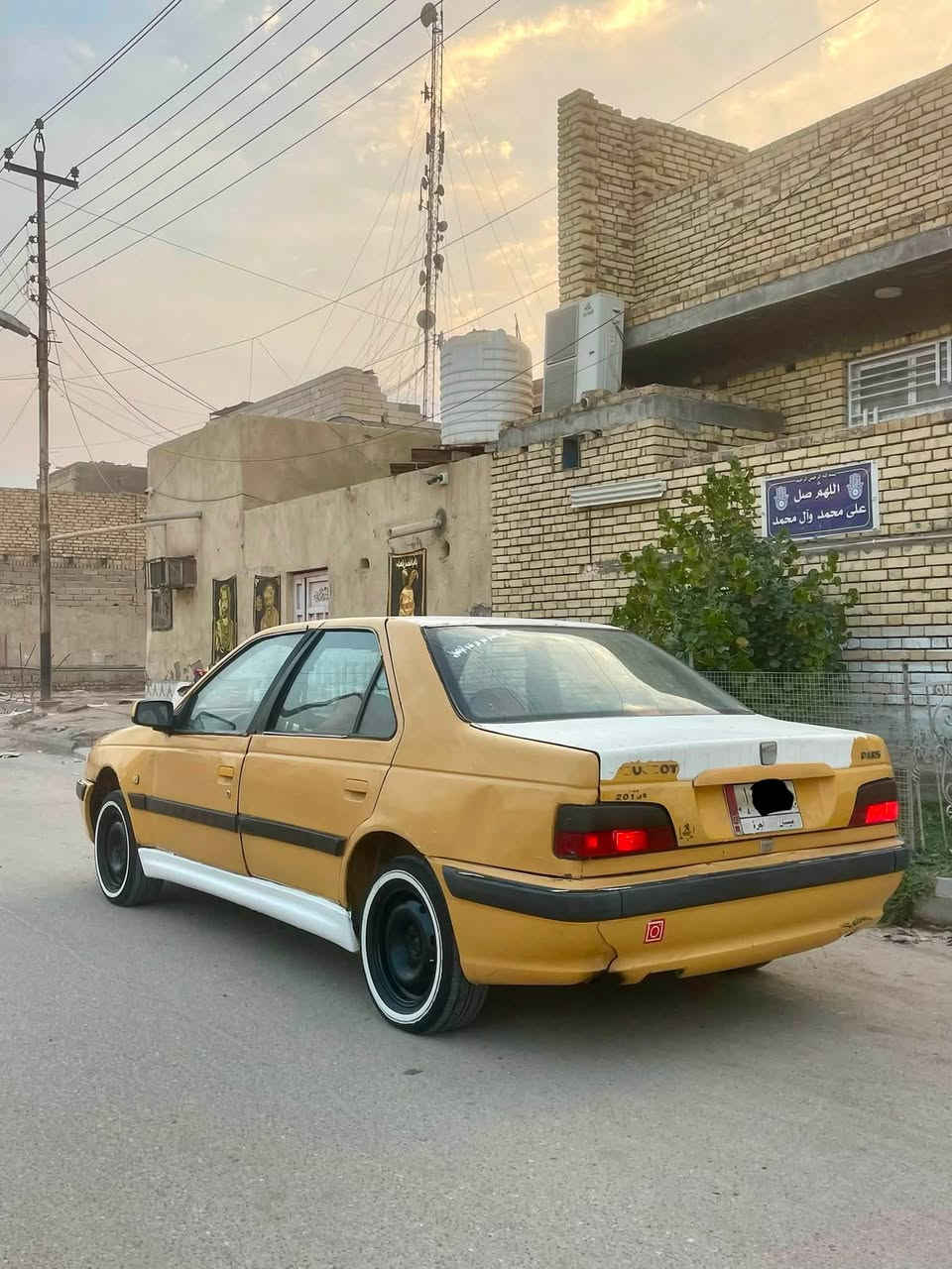 السلام عليكم للبيع او مراوس بيجو بارص موديل ٢٠١٣ رقم ميسان مشروع وطني تحويل مباشر محرك كورلا ١٨٠٠ كير حداديه تخم تاير كهربائيات دواخل شواصي كله جديد سياره جاهزه من كل نقص مكان ناصريه مركز السعر ١٣ وبيه مجال ملاحظة(مكلف بالنشر) رقم***********
